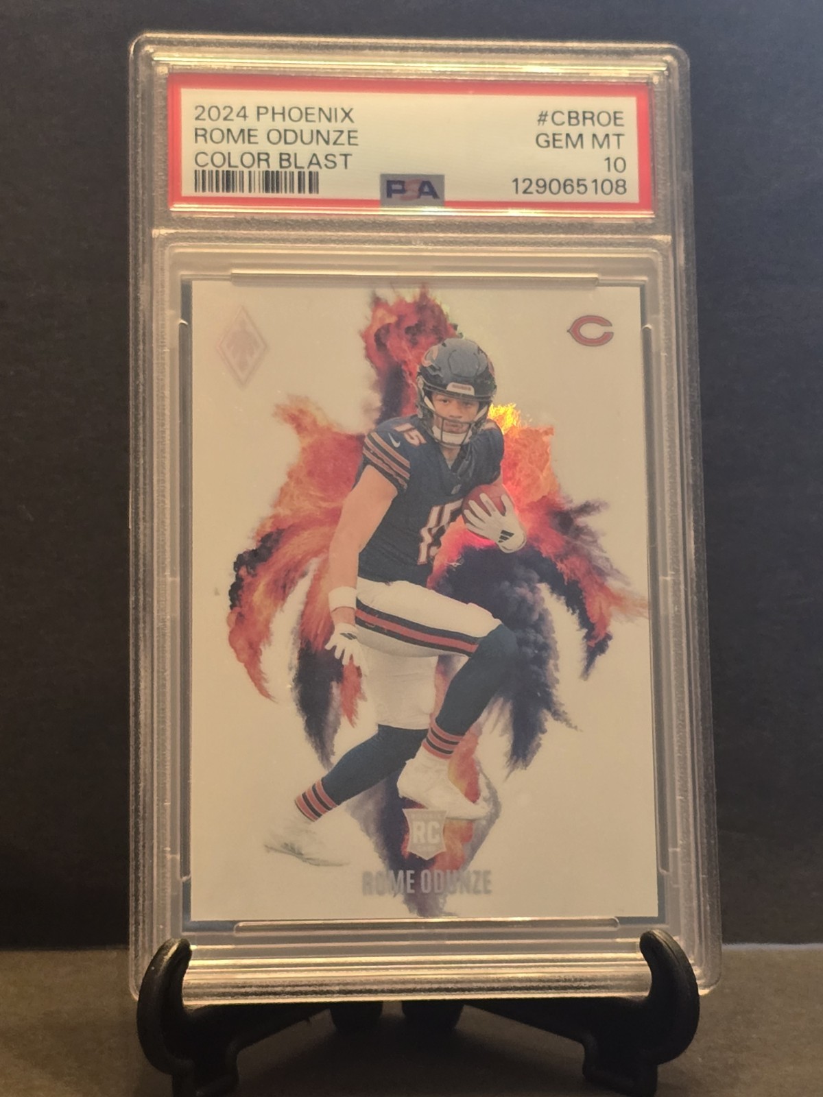 2024 Phoenix Colorblast Rome Odunze Psa 10