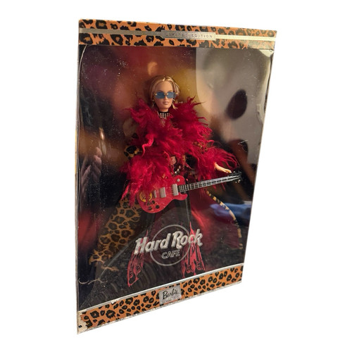 Mattel Barbie Hard Rock Cafe Limited Edition 2003 B2509 New in Box - Picture 1 of 4