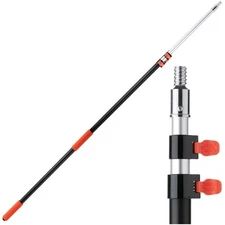 Extension Pole 5 to 12 Ft - Versatile Telescoping Tool for Painting & Cleaning