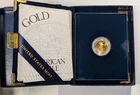 2002 W $5 Gold American Eagle 1/10 oz Proof Coin W/OGP  - A938