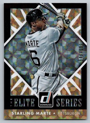 2015 Donruss The Elite Series  Starling Marte 11 #/999