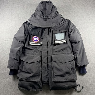Canada Goose Snow Mantra Parka Men s M Black Arctic Program Jacket Vintage