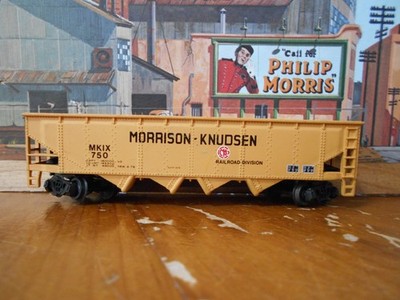HO Scale Trains Bachmann Morrison-Knudsen Four Bay Open Hopper #MKIX750
