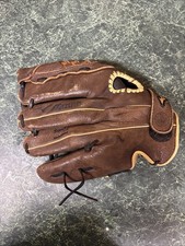 Mizuno Boys' Brown Power Close Prospect Baseball Glove, 11.5 Inch RHT