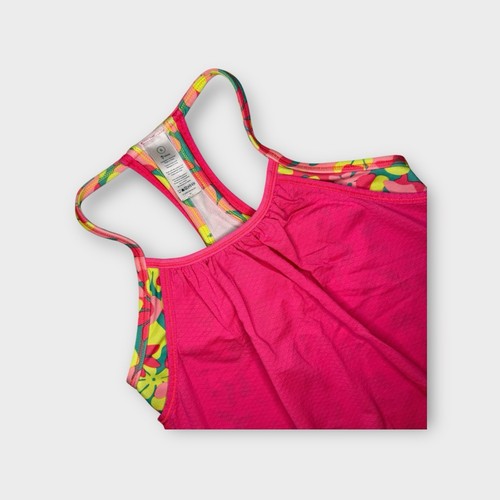 Ivivva Lululemon Double Dutch Hot Pink Tank Top - Picture 2 of 3