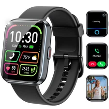 WMK Smart Watches for Men Women, Alexa Built-in,1.83" Display Smartwatch Comp...