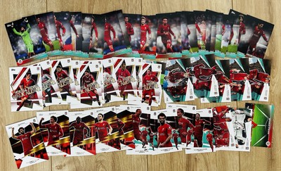 Complete Base Set 1-50 - 2021-22 Topps Liverpool Team Set  - All cards Bulk/Lot
