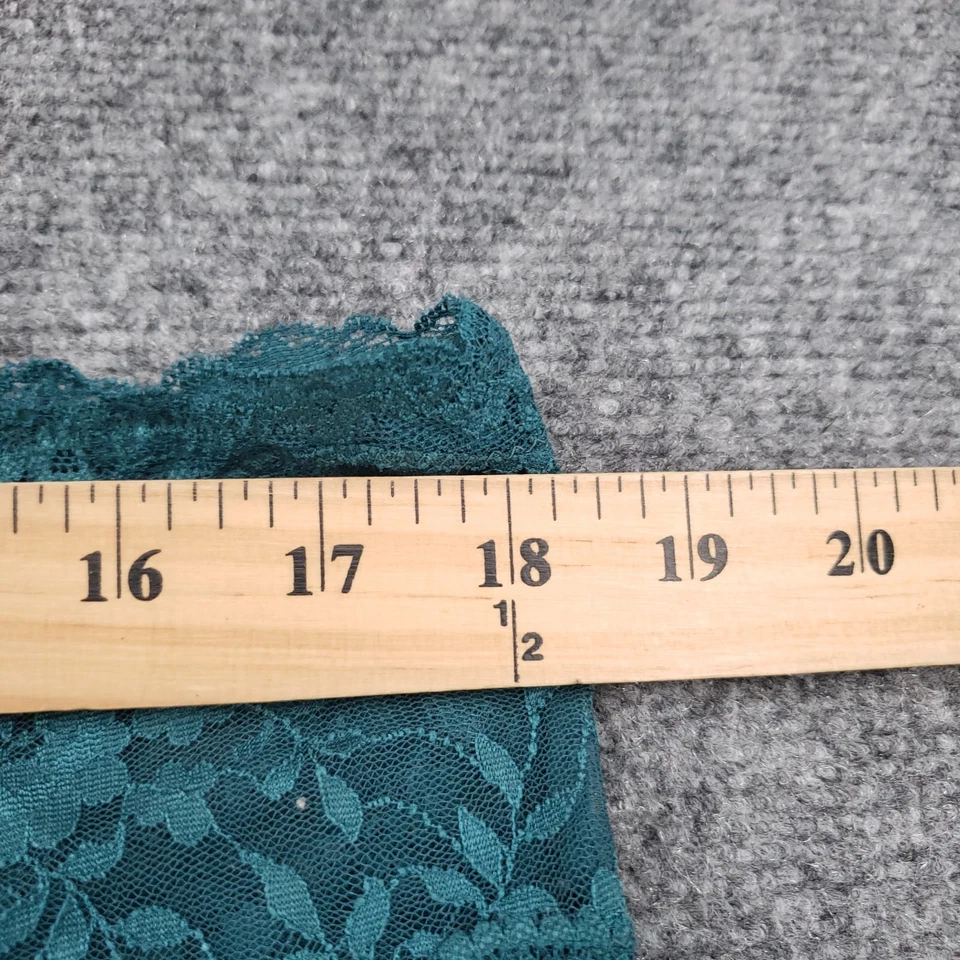 NEW Cacique Panties Womens 18 20 Plus Green Cheeky Floral Lace Unlined Lingerie - Image 4 of 4