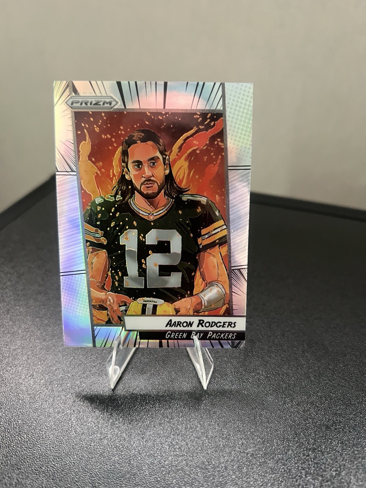 2022 Panini Prizm Aaron Rodgers Manga SSP
