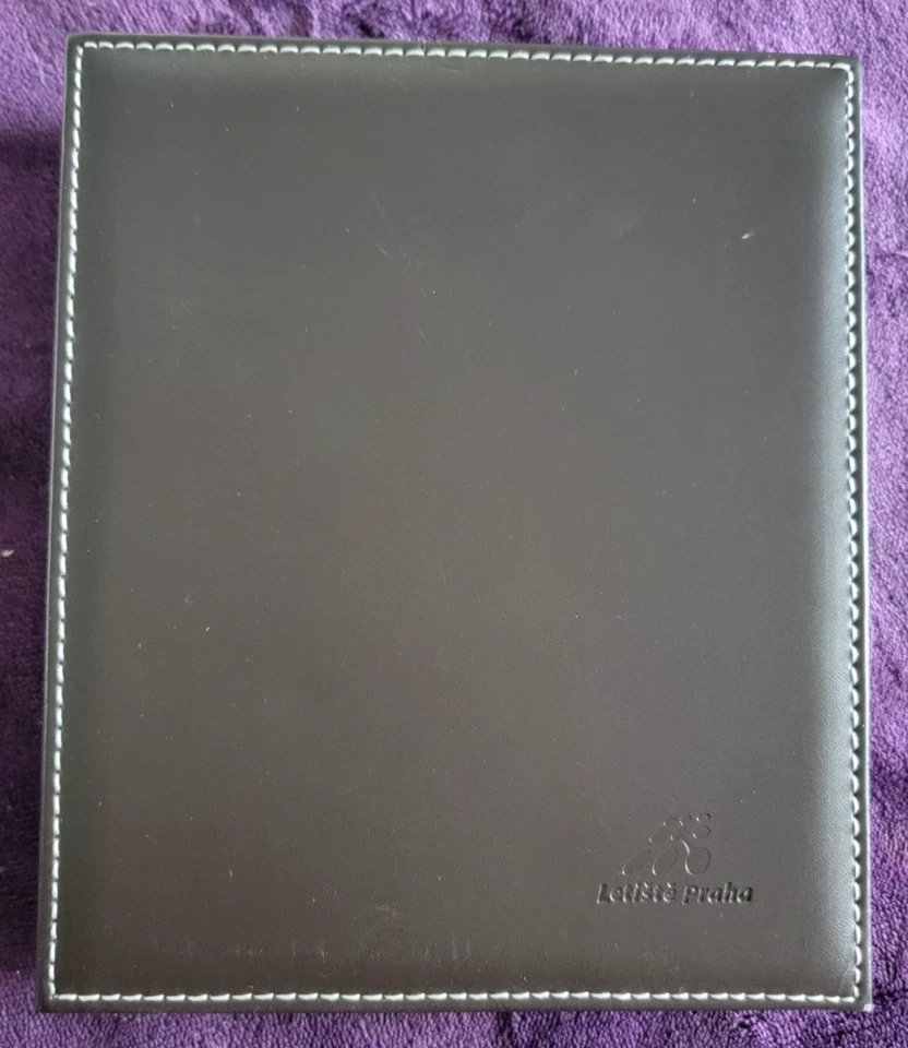 BALMAIN Paris Gift Set: Wallet + Pen + Letter Opener in Leather Box & Outer Box - Image 3 of 4