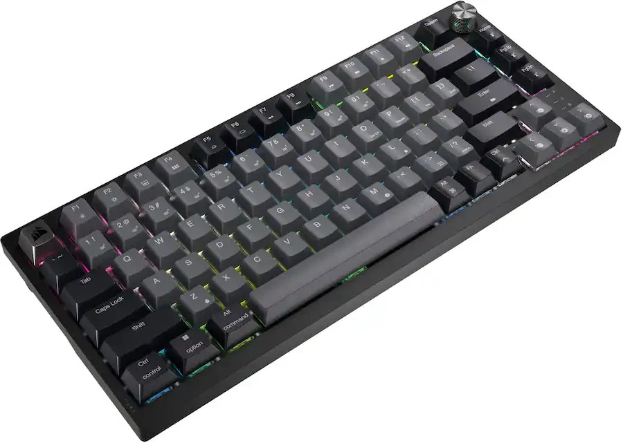 CORSAIR K65 PLUS WIRELESS 75% RGB Mechanical Gaming Keyboard - Open Box