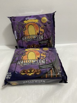 LIMITED EDITION Cookies Halloween Chocolate Holiday Wegmans 25.5oz Double Filled