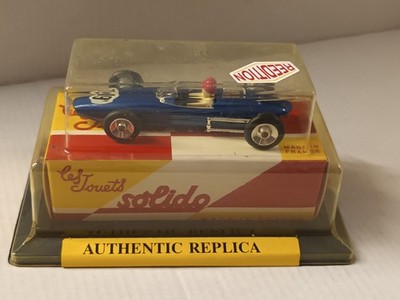 Lola Climax V8 F 1 -  1962 blau #19 - 1:43 Solido 1103