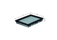 Luftfilter Mahle LX 1266 Filtereinsatz FüR Honda Infiniti Nissan FX Pulsar Q50 7