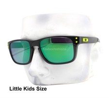 Oakley Youth Fit Sunglasses OJ9014-0150 Holbrook XXS Black Prizm Jade Kids Size