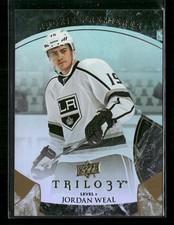 2015-16 SPx #205 Jordan Weal 2015-16 Upper Deck Trilogy Update RC