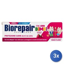 3X Biorepair Toothpaste Kids 50 Ml. Fr.0-6