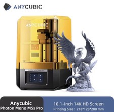 ANYCUBIC Photon Mono M5s Pro 14K 10.1" LCD SLA Resin 3D Printer Leveling-Free