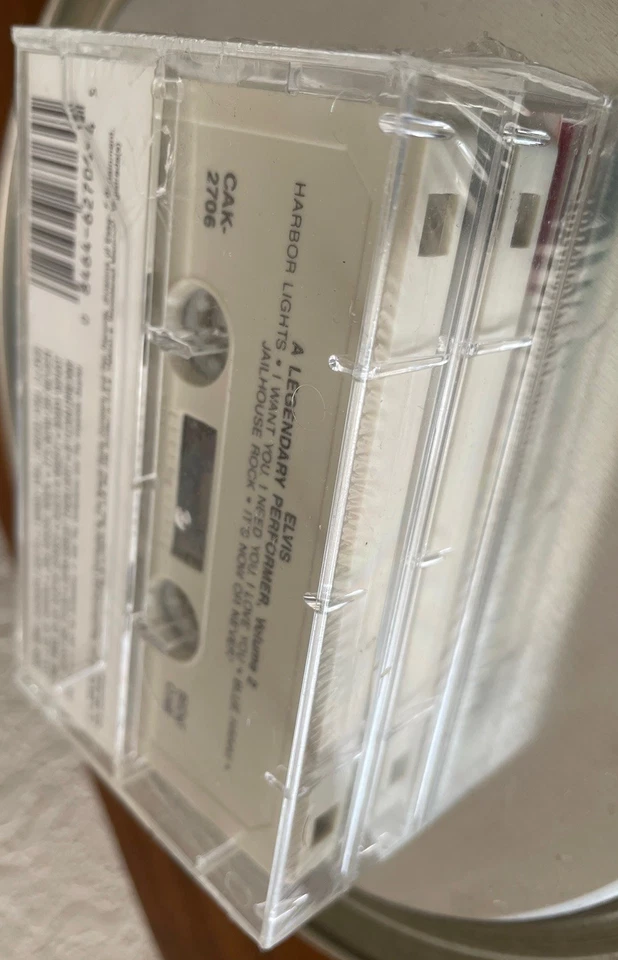 ELVIS “A Legendary Performer” Double Cassette Complete Collector RARE NEW MINT - Image 3 of 4