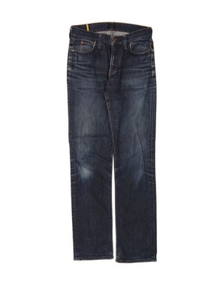 MEK Mens Straight Jeans W29 L32 Navy Blue BE09
