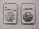 1986-2020 NGC MS-69 American Silver Eagle Graded Set of 35 Coins