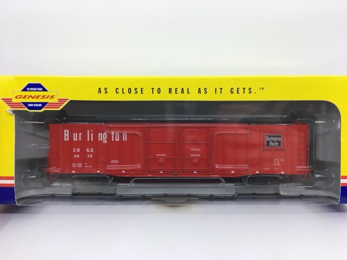 Coche de carga HO Athearn Genesis G4502 Burlington 60’ PS autopartes CB&Q #9836 | Zustand: Used