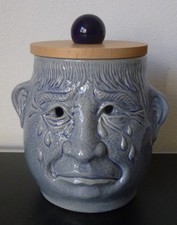 Zwiebelmann Topf Keramik mit Deckel - Marzi & Remy Kera Bleu Westerwald Neu OVP