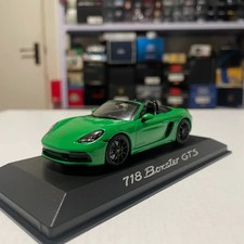 1:43 Minichamps Porsche 718 Boxster GTS 4.0 Green Diecast Model