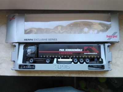 herpa exclusive Schockemöhle Sondermodell Actros MP3 passend zu awm faller busch