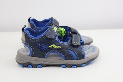 Neue Lurchi Sandalen Gr. 30 Weite W weit blau Blinksandalen für Jungen