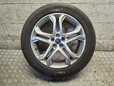 19" INCH ALLOY WHEEL WITH DAMAGED TYRE FORD EDGE FT4C-1007-C1A 2017