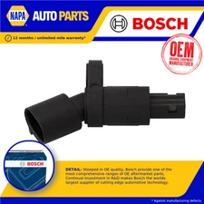 ABS Sensor fits AUDI TT 8N3, 8N9 1.8 Rear 98 to 06 Wheel Speed Bosch 1J0927807B