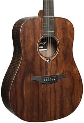 Lag Sauvage D Dreadnought Acoustic Guitar with Hybrid Case