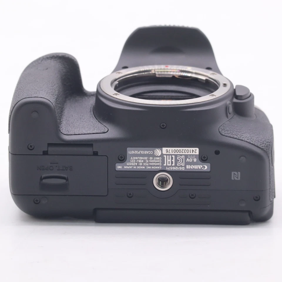 Canon EOS Kiss X8i Rebel T6i 750D Body TOP MINT 1273 English Menu DSLR - Image 4 of 4