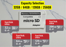 SD2Vita 5.0 PS Vita Micro SD Adapter PSVSD 1000/2000 PSTV FW3.60 32-256GB