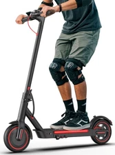 Electric Scooter Adults, Up to 21 MPH, Folding E-Scooter Built-in Side Lights
