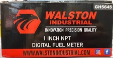 Accurate 1 Inch NPT Digital Fuel Meter - Water & Dust Resistant, 3-30 GPM