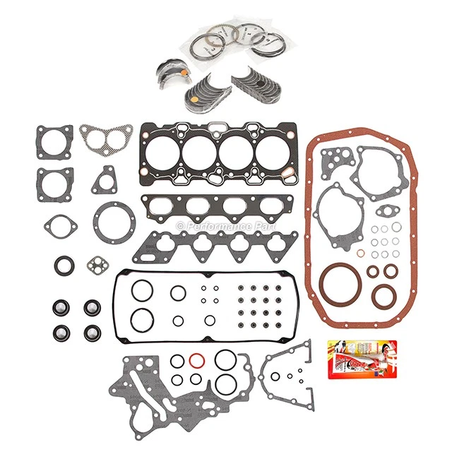 Juego completo de juntas rodamientos anillos aptos para 93-96 Mitsubishi Expo 2.4L 4G64 Foto 2 de 4