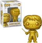 💛 Funko Pop! HARRY POTTER GOLD Exclusive SPECIAL EDITION 01 w/ Pop Protector 🪄