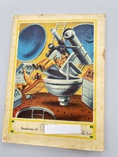 SCHOOL NOTEBOOK PRIMARY CLASSES ARITHMETIC SPACESHIP 1955