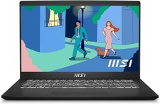 Image of MSI Modern 14 Inch FHD Laptop - Ryzen 5-7350U, 8GB RAM, 512gb SSD- New