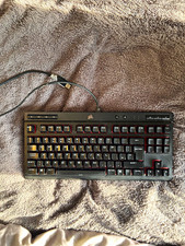 Corsair Gaming Wired USB Keyboard QWERTY English Black/Red Multimedia Keys
