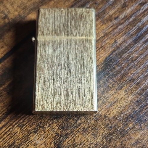 14KT Gold Plated Flip Top Pocket Lighter Made in U.S.A. - USA Made