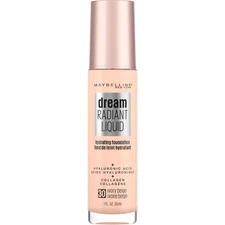 MAYBELLINE Dream RADIANT LIQUIDFoundation #30 IVORY BEIGE NEW! BROKEN TAPE