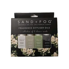 SAND AND FOG 4pk 0.33oz each Variety Fragrance Oils Set NEW