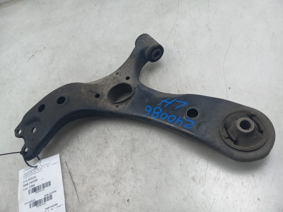 12-15 TOYOTA PRIUS PLUG-IN 1.8L FWD AT DRIVER SIDE FRONT LOWER CONTROL ARM - Image 3 of 4