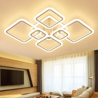 148W Led Deckenleuchte Dimmbar Deckenlampe Wohnzimmer Bad Badlampe Fernbedienung