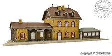 Vollmer 43520 - scala H0 1:87 - stazione ferroviaria di Benediktbeuren per plast