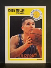 1989-90 Fleer #55 Chris Mullin HOF WARRIORS 