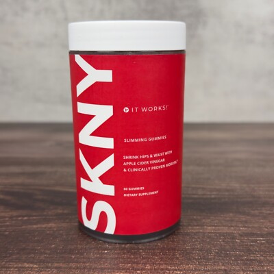 IT WORKS! SKNY Slim Hips & Shrink Waist  - 60 Gummies - Free Ship - Exp. 03/26